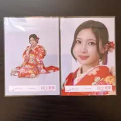 乃木坂46 2021浴衣衣装 生写真 清宮レイ ヨリ、座り - メルカリ