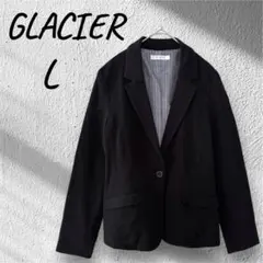 グラシア テーラードジャケット 羽織 綺麗めコーデ ビジネス フォーマル 黒 L