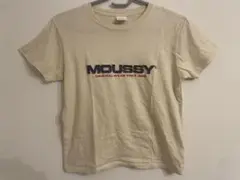 【美品】MOUSSY ロゴ刺繍 Tシャツ ベージュのサムネイル