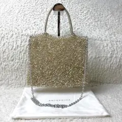 美品✨アンテプリマ ミディアム 人気色 ゴールド チェーン 2way ショルダー