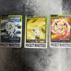 ポケモンカード サンダース フースター シャワーズセット 旧裏 - メルカリ