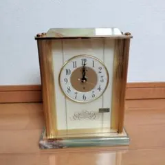 SEIKO EMBLEM 置時計 オニキス枠 チャイム機能付 SEIKO EMBLEM 置時計 オニキス枠 チャイム機能付 - メルカリ