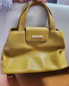 HANAE MORI　ハンドバッグ　イエロー