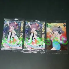 夏色まつり まちゅ ホロライブ ウエハース メタリックプラカード