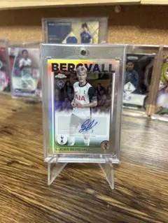 Topps Chrome Lucas Bergvall 直筆サインカード
