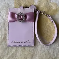 メゾンドフルール Maison de FLEUR パスケース 定期入れ ピンク