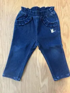 MIKI HOUSE フリルリボンパンツ 80サイズ