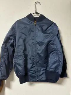 ネイビー MA-1ジャケット