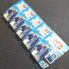 ④名探偵コナン　セブンイレブン限定　ステッカー5枚セット