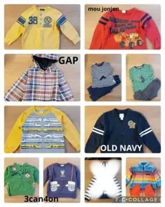 キッズ 男の子トップス アウター10点セット 100サイズ