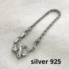 ヴィンテージ　90s イタリア製　silver925　キーホルダー　魚 サカナ