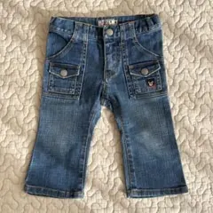 DOUBLE.B デニムパンツ 80