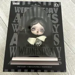 【公式証明付】SKULLPANDA Wednesday US スカルパンダ