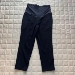 UNIQLO スマートアンクルマタニティパンツ ネイビー L
