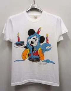 80's ミッキーマウス ディズニー Tシャツ スクリーンスターズ 白タグのサムネイル