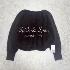 完売品 25年 新品 Spick&Span FOX/ALPACAルーズニット