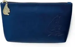 新品未使用　MOOMIN ムーミン ファスナーポーチ　ブルー