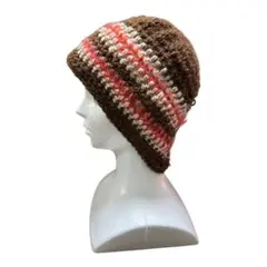 一点物 手編みニット帽古着MIX ビーニーユニセックス