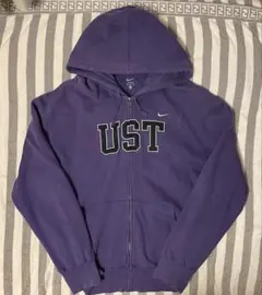 00s nike zip parker hoodie フェード 古着 ストリート