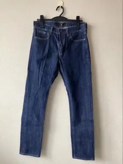 UNIQLO+J セルビッジストレートジーンズ デニムパンツ ジルサンダー