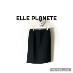 ELLE PLANETE タイトスカート ブラック38のサムネイル