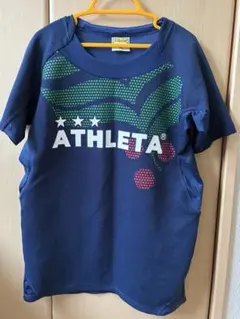 ATHLETA ネイビー プラシャツ　140センチ