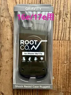 ROOT CO. iPhone 16e/17e ケース　新品・未使用