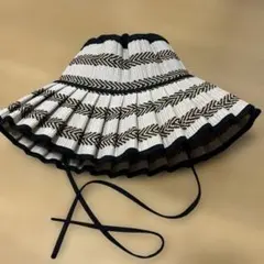 Lorna Murray 麦わら帽子 L ホワイト/ブラック