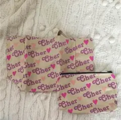 Cher トート ポーチ ２個セット sweet 10周年 付録