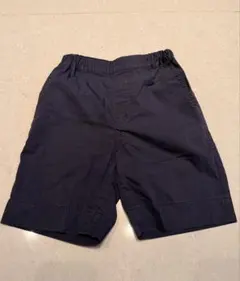 キッズ コムサ　COMME CA FILLE ハーフパンツ 110A ネイビー