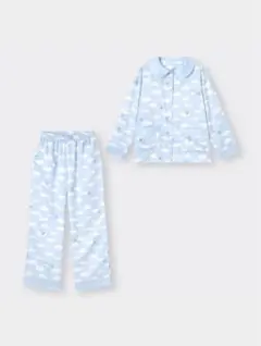 GU クレヨンしんちゃん　シロ　パジャマ　ルームウェア　上下セット　Sサイズ