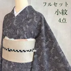 o*i様 新品　美品　紗紬　小紋　フルセット　４点　身丈163 裄67 楽天市場】小紋 セット（着物セット｜和服）：レディース