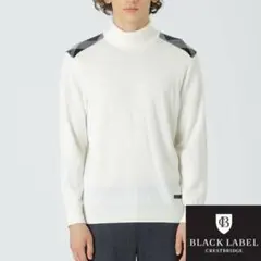 【新品タグ付き】ブラックレーベルクレストブリッジ 限定タートルネックニット L