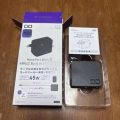 CIO NovaPort Duo II 45W 充電器 USB-C 2 port