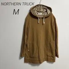 【NORTHERN TRUCK 】マスタード色　フード付きパーカー　M