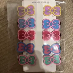 新品未使用　リボン　ヘアピン10点