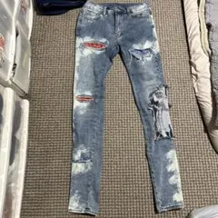 Crysp Denim ダメージデニム バンダナパッチ 32 - メルカリ