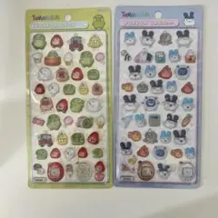 【正規品】 たまごっち ボンボンドロップシール くちぱっち みみっち 2枚セット