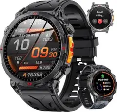 スマートウォッチ 1.6 インチ　bluetooth5.3通話　⭐️新品⭐️