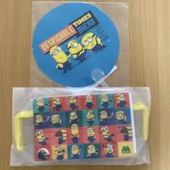 モスバーガー サマーラッキーバッグ ミニオン ミニうちわ クリアレジャーポーチ