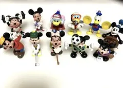 レトロ　ミッキー・ミニー・ドナルド フィギュア11体セット　お値下げ中！