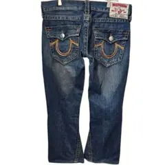 TRUE RELIGION JOEY USA製 フレアデニム W32 Y2K