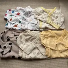 肌着　60センチ ロンパース　まとめ売り　ユニクロ　ディズニー　長袖肌着　6点