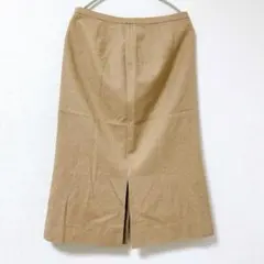 美品 K OF KRIZIA ウール100% タイトスカート ベージュ 春 入学のサムネイル