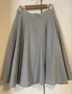 【美品】Doux archives グレーフレアスカート