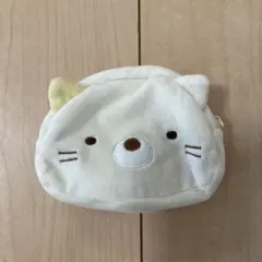 すみっコぐらし　ねこ　ポーチ　フリース