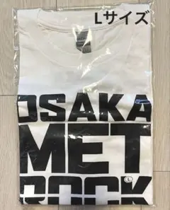 METROCK2021 オフィシャルロゴTシャツ 白 L