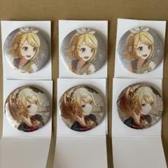 プロセカ グリッター缶バッジ vol.9 10 B 50C 鏡音リン - メルカリ