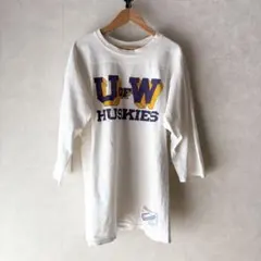 80' Champion football T-shirt トリコタグ Lサイズ