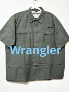 Wrangler 半袖 フィッシングシャツ グレー XLサイズのサムネイル